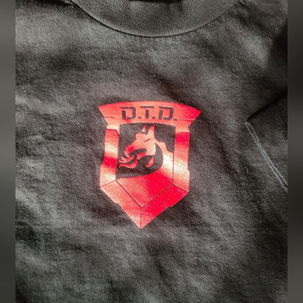 Mens black T- for Draken Training Division ➗️ 💪 szL - Picture 4 of 5